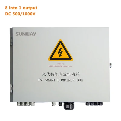 6strings 4 in 2 out Solar DC PV Combiner Junction Box für Solaranlage 6/1
