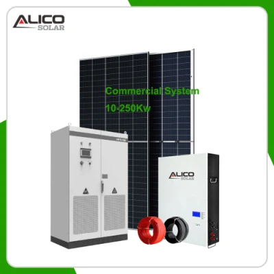 Alicosolar PV-System Solaranlage Off Grid System 3kw 20kW 50kw Solarmodul
