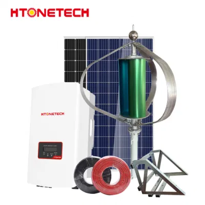 Htonetech China Flexible Dünnschicht-Solarpanel Lieferanten 30kwh 40kwh 50kWh 60kwh 3kV Solaranlage mit neuer Windenergieanlage