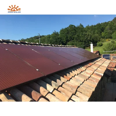 Panel Solar Portatil Paneles Solares 10000 W Watt Solar Dachziegel Photovoltaik-System