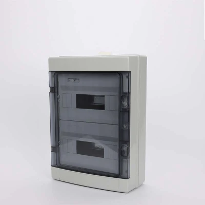 Ha-12 Wege IP65 Wasserdicht im Freien 300 * 260 * 140mm langlebig 12 Strings Kunststoff Verteilerkasten Für Kombinierer