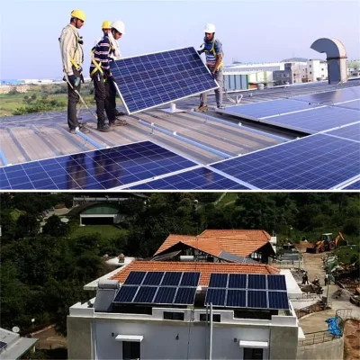 Beste Paneles Solares 1kw 1000 Watt 5000 Watt 10000 Watt 10 kW 5kw 6kw Solarmodul-Systemkit mit Inverter Preis für Zuhause festlegen