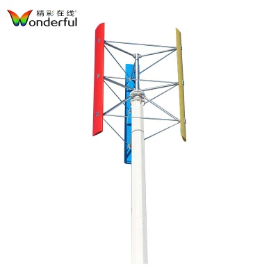 Der Fabrikpreis 120V 220V 380V 10 kW Windgenerator Vertikales Off Grid Hybrid Solar Wind Power System