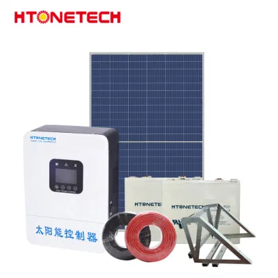 Htonetech 15 kW off Grid Solar Power System Lieferanten China 5kW 10kw 25kW 30W 43kw 3kw Solaranlage mit Lithium-Ionen-Akku Energiespeicher Solarbatterie