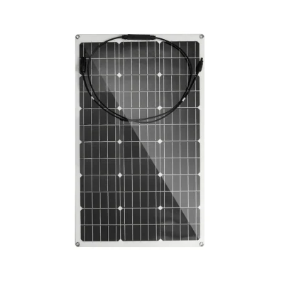 75W Mono Flexible Solarmodule mit IP68 Anschlussdose für Boote Autos RV