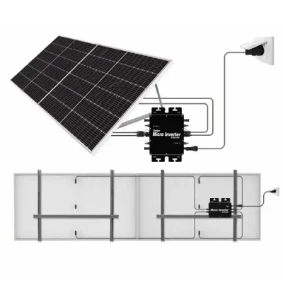 Microinverter 2000W 2400W 2800W Wasserdichter Solar-Wechselrichter 12 Jahre Hersteller IP68 Stromversorgung des Mikrowechselrichters