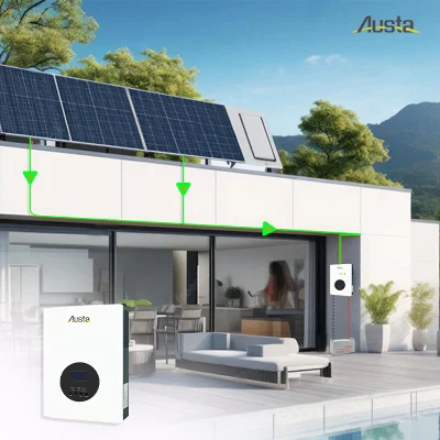 1kW Tragbare Haus aus Netzanschluss Hybrid-Wechselrichter AC DC Solarstromsystem mit MPPT-Ladekontroller