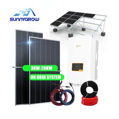 Sunnygrow Wohnhybride Solaranlage 3kw 5 kW 8kw 10kW 15kw PV-Energiesysteme