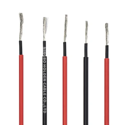 TÜV Zertifikat 1000V 1500V Xlpo Isolierung 4mm 6mm PV Solar Kabel