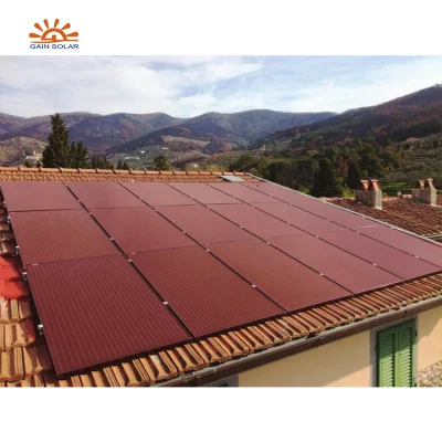 Panel Solar Portatil Paneles Solares 10000 W Watt Solar Dachziegel Photovoltaik-System