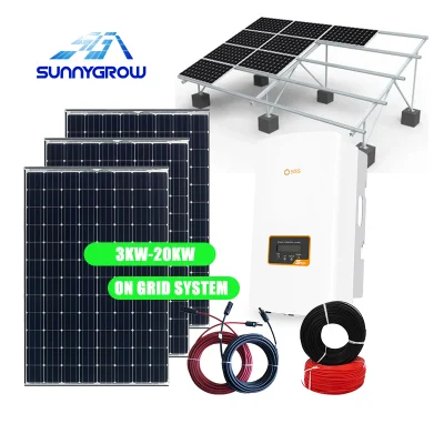 Sunnygrow Wohnhybride Solaranlage 3kw 5 kW 8kw 10kW 15kw PV-Energiesysteme