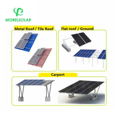 Morelsolar off Grid Solar Power System 3kw 5kw 10kw Home Solarmodul Kit 10kw 10 kW Solaranlage Preis