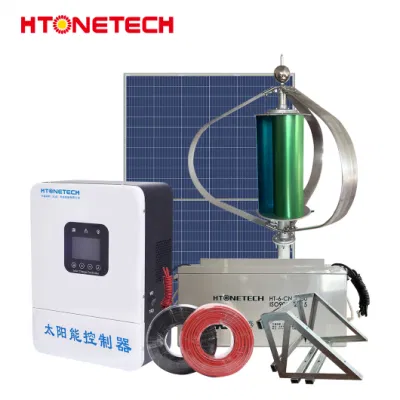 Htonetech 400W monokristalline Solarmodule Industrie-Komplettset 300 kW Solar Power Systems Battery Storag Solar Und Wind Energy System Mit 1,5 MW-Windenergieanlage