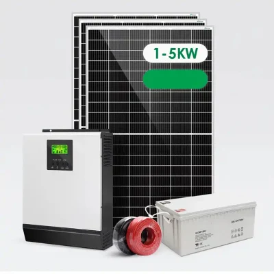 Off Grid Sonnensystem 3kw 5kw 10kw Home Solar Panel Kit 10kw 10 kW Solaranlage für Prefab Häuser