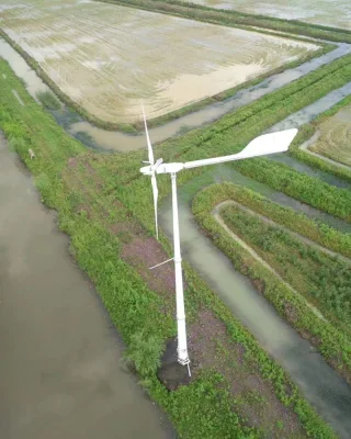 10 Kw Horizontalachse Windenergieanlage/Windgenerator