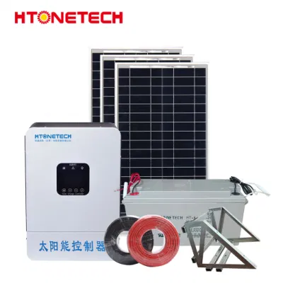 Htonetech 7kw off Grid Solar System Hersteller China 20kw Panel Und Wechselrichter 17 kW Home Solar Power System mit 3kVA Solar-Wechselrichter