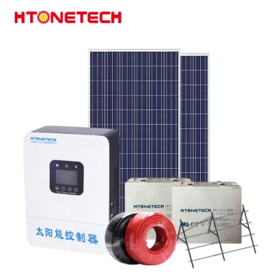 Htonetech 5kw off Grid Wind Solar Power System Hersteller China 5KWH 10kWh 15kwh 37kwh Netzgebundene Solaranlage mit Batteriepufferung