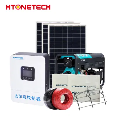 Htonetech All-in-One-Solarsystem off Grid China monokristallines Solarpanel 255 W 3 Phase 50kw Dieselgenerator Photovoltaik 10kw Home Solarstromkit Hybrid