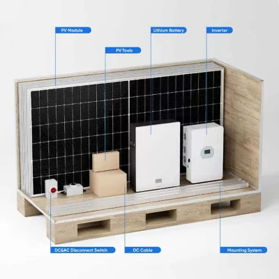 3 kW Solaranlage Kit Fotovoltaico 6 kW am Netz Solarstrom-Set Photovoltaik für Zuhause