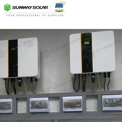 MPPT / PWM Sunway China Montagesystem Home Kit Solar mit gut Preis SWM-4kw-Hy