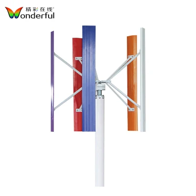 Der Fabrikpreis 120V 220V 380V 10 kW Windgenerator Vertikales Off Grid Hybrid Solar Wind Power System