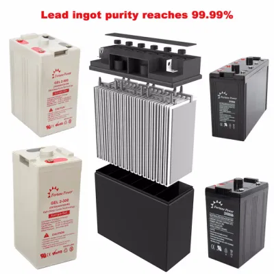 2V 1000ah Batterie Solar-Batterie lange Lebensdauer wiederaufladbare Opzv 2V 1000ah Solarbatterie für Off Grid