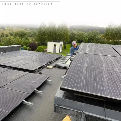 Kommerzieller netzabnetzarbetriebene Hybrid-Solar mit 500kw 500 kW und 500 kVA Energiesysteme 300kw 500kw Solarbatterielager Preis