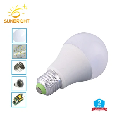 China Lieferant Energiesparlampe AC DC A60 E27 B22 3W 5W 9W SMD LED-Glühlampe Glühlampe