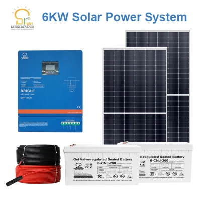 5kW 8kw 10kw 15kw 20kw 30kw Eigenheim monokristallines Off-Grid Solarspeicher Powered Energy PV Panel System