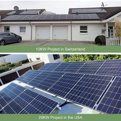 EU-Lager Neue Energie 5kw 10 kW 20kw 30kw Hybrid Solaranlage