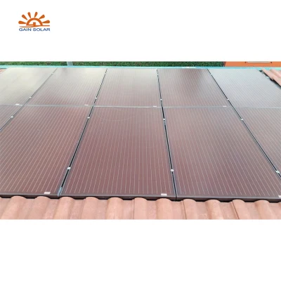 Panel Solar Portatil Paneles Solares 10000 W Watt Solar Dachziegel Photovoltaik-System