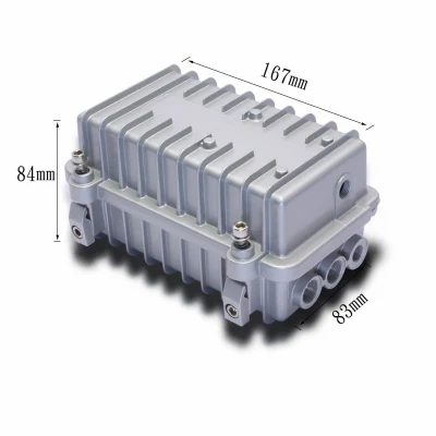 Benutzerdefinierte Siz Kleine Metall Custom Wasserdicht Druckguss Aluminium Junction Box für Solarenergiegerät