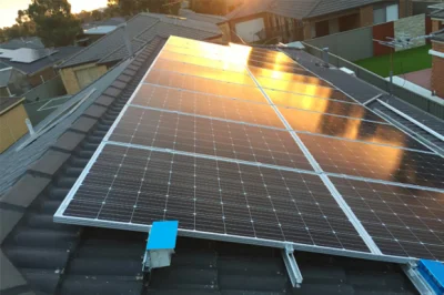 Energiespeicher auf Netz-Solaranlage 5kw 8kw 10 kW Photovoltaik-Panel auf dem Netz