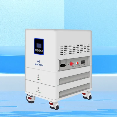 Bloopower 5kw Off Grid Lithium-Batterien für zu Hause 15kwh 20 KW 20kw 20 kWh Li Ion Bodenstativ Typ für Solarenergie mit Inverter-System