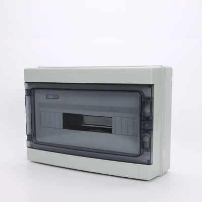 Ha-12 Wege IP65 Wasserdicht im Freien 300 * 260 * 140mm langlebig 12 Strings Kunststoff Verteilerkasten Für Kombinierer
