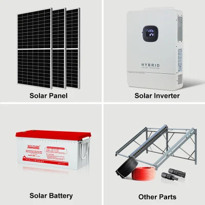Solarthon Industrie 5000 Watt Paneele 20kw Set 2kw Panel für Home mit APP Solar System