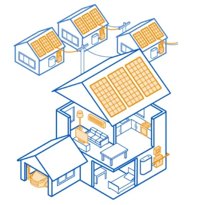 2kW Preis Solar Energy System Solar Dach Montage Commercial Home Mono Perc-Bedienfeld