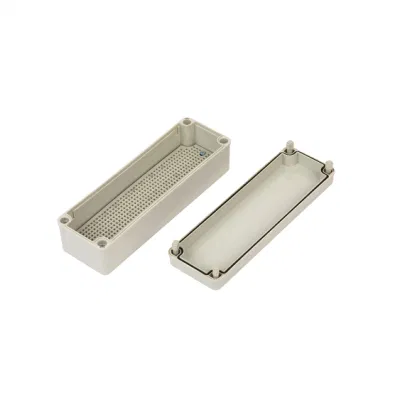 80X110X70mm bis 280X380X130mm wasserdichte ABS-Kunststoff-Anschlussdose mit transparentem Deckel