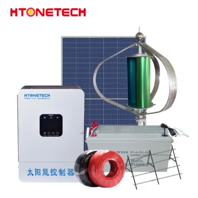 Htonetech 400W monokristalline Solarmodule Industrie-Komplettset 300 kW Solar Power Systems Battery Storag Solar Und Wind Energy System Mit 1,5 MW-Windenergieanlage