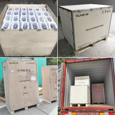 Dachinstallation 200kw Solaranlage 200 kW Solarenergie System Solar Kit Shenzhen