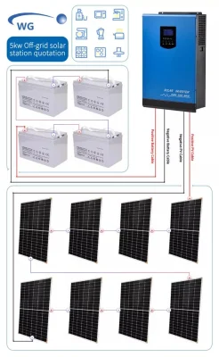 Konkurrenzfähiger Preis 10kw Hybrid-Energiesystem Hybrid off Grid Solar System 10 kVA Solarmodul-Systemkit mit Batterie