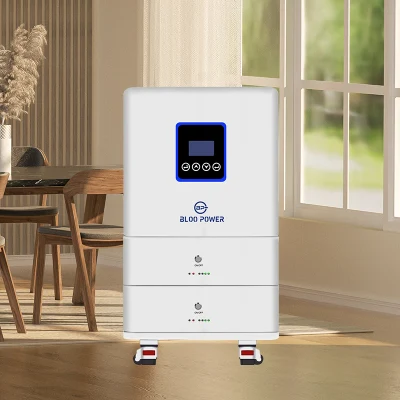 Bloopower 5kw Off Grid Lithium-Batterien für zu Hause 15kwh 20 KW 20kw 20 kWh Li Ion Bodenstativ Typ für Solarenergie mit Inverter-System