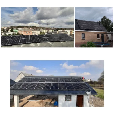 25 Jahre Garantie Solaranlage 10kw Batterie Backup Growatt 5kW Parallel 10kw Off Grid System