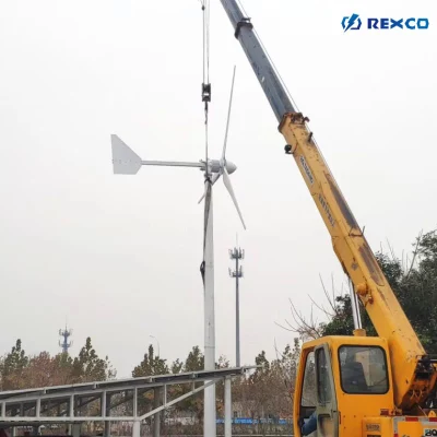 10kW 220V Off Grid Solar Wind Turbine System