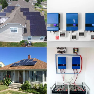 Komplettes 3 kW 5kwh Off Grid Solar Power Supply System Energiesysteme 220V Energiesystem Generator für Zuhause