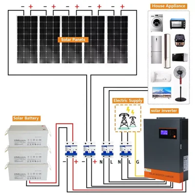 Home Hybrid Solar Energy Storage System komplett 48V 3kw 5kw 7kW 8kw 10kw ein Off Grid Solarpanel Power System