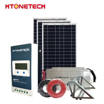 Htonetech 6000 Watt off Grid Solar System Manufacturing China 5000W 45011W 5kV Solarstromsystem mit Ladesteuerung