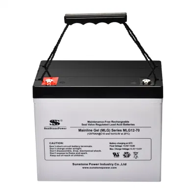 12V 60Ah Bleisäure Gel wiederaufladbare Solarspeicher-Batterie Solar Energie Solar Power Sonnensystem Off-Grid Solar
