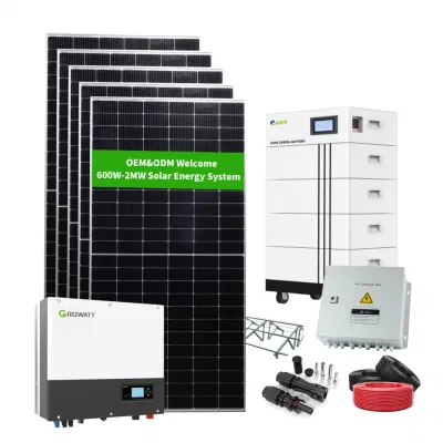 Bestseller in Europa 10kw Energiespeicher PV Photovoltaikzellen Modul Solar Panel System Home Inverter Power