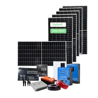 Konkurrenzfähiger Preis 10kw Hybrid-Energiesystem Hybrid off Grid Solar System 10 kVA Solarmodul-Systemkit mit Batterie